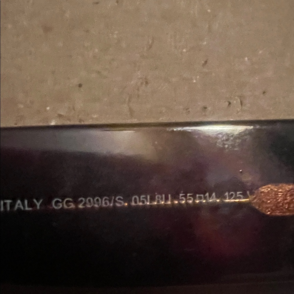 Gucci Tortoise Shell Frames Brown Sunglasses In B… - image 6